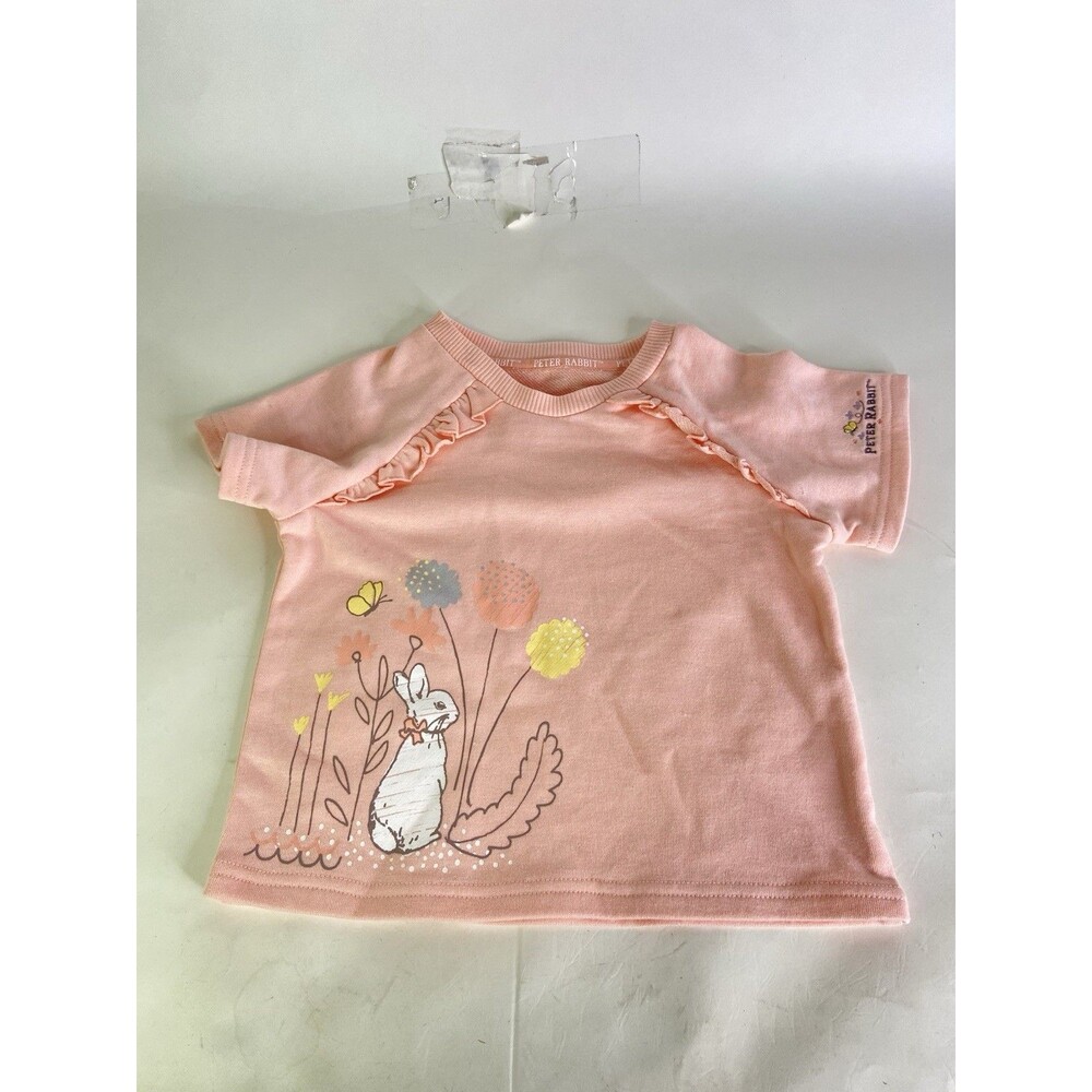 Peter Rabbit Bunny Toddler Girls 3T Top Shirt Short Sleeve Beatrix Potter